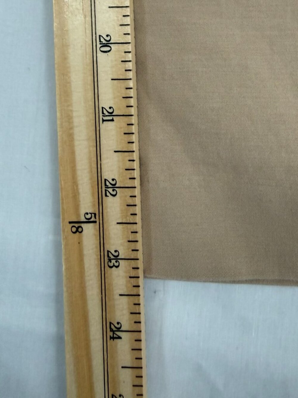 Ann Taylor Side Zip Bi-Stretch Straight Leg Pants Beige Tan Size 8P - Picture 6 of 8